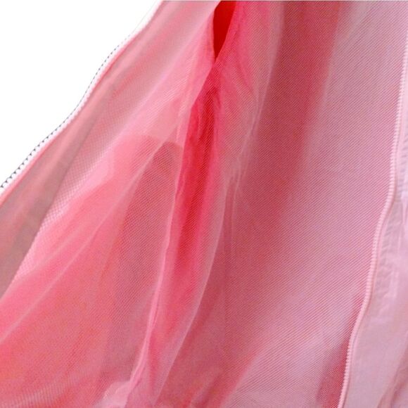 PRICE FIRM! Island Beach Women's Pink & Cream Colored Windbreaker Jacket SIZE L - Picture 2 of 16